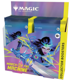 Image of a Magic: March of the Machines Collectors Booster Box