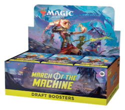 Image of a Magic: March of the Machines Draft Booster Box