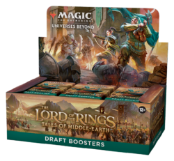 Picture of a Lord of the Rings Draft Booster Box